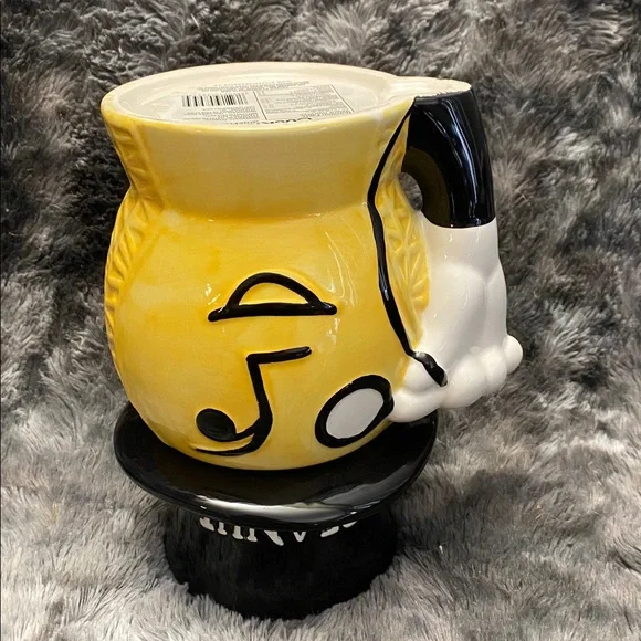 Mr. Peanut Ceramic Cookie Jar - Yellow & Black - Picture 11 of 16